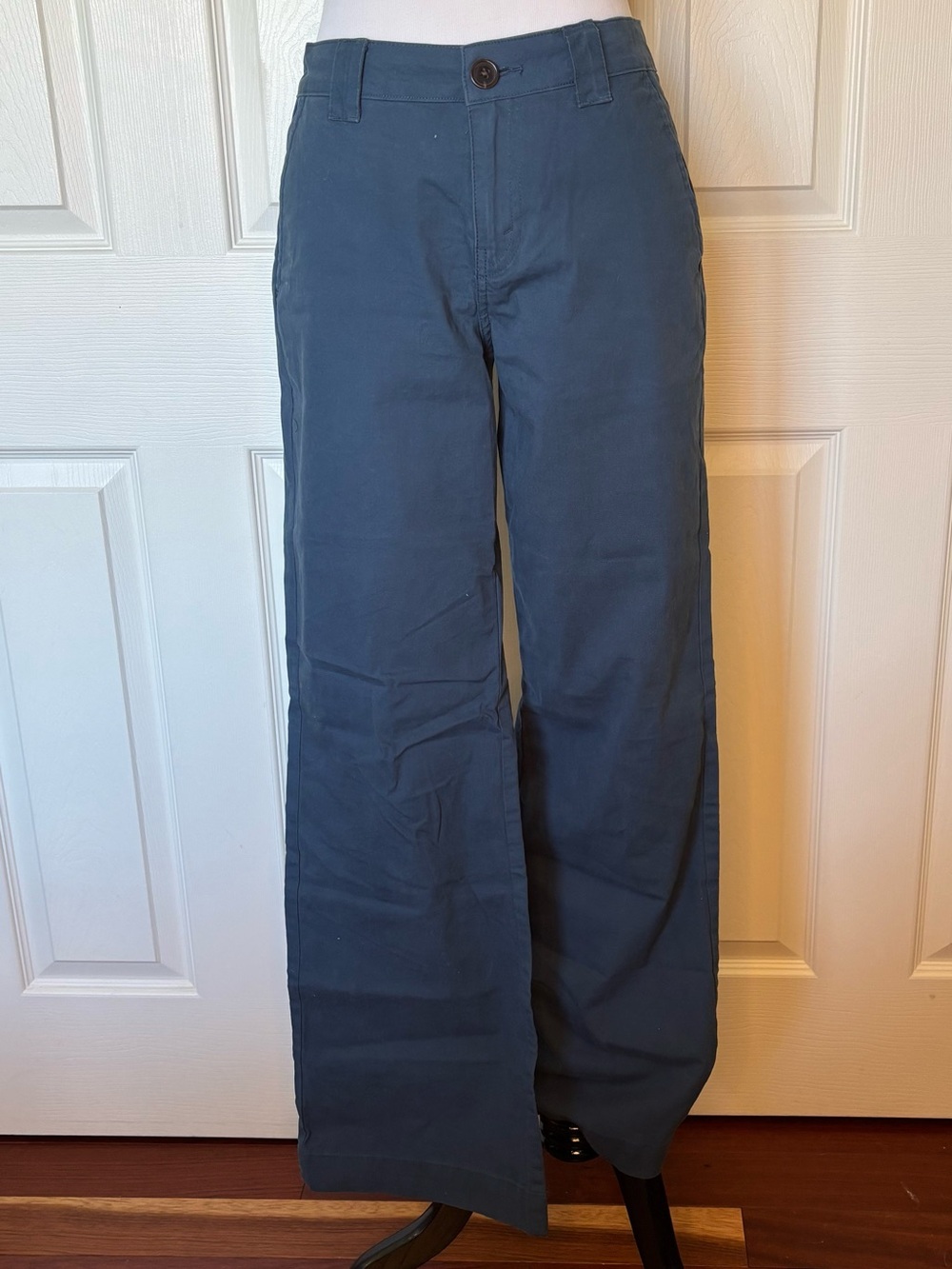 Wild Fable Wide Leg Navy Teal Blue Low Waisted Casual Pants